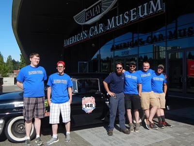 Great Race Team at LeMay Museum