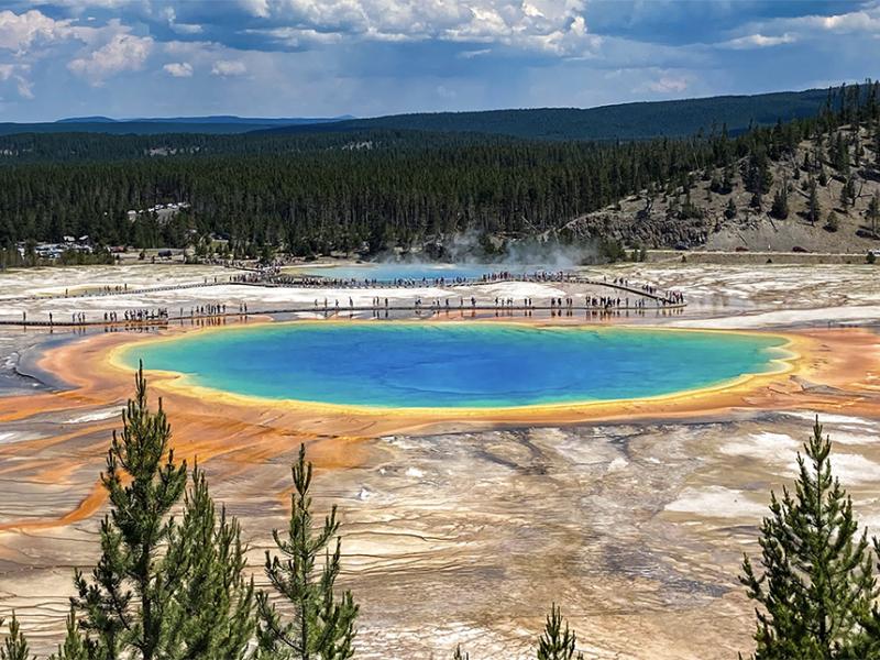 The Wonders of Yellowstone: The Geyser Basins by Hailey Knight