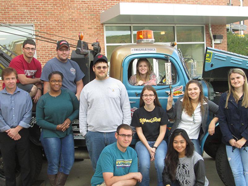 Honors Program and Great Race students