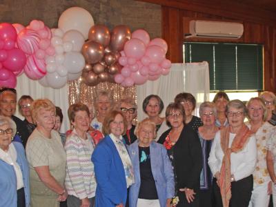 College and Alfred community members gathered to celebrate Mary Huntington's 100th Birthday