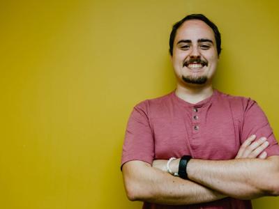 Alfred State graduate Brian Kelly ’17 and ’19 recently was awarded a business development grand from the City of Olean.