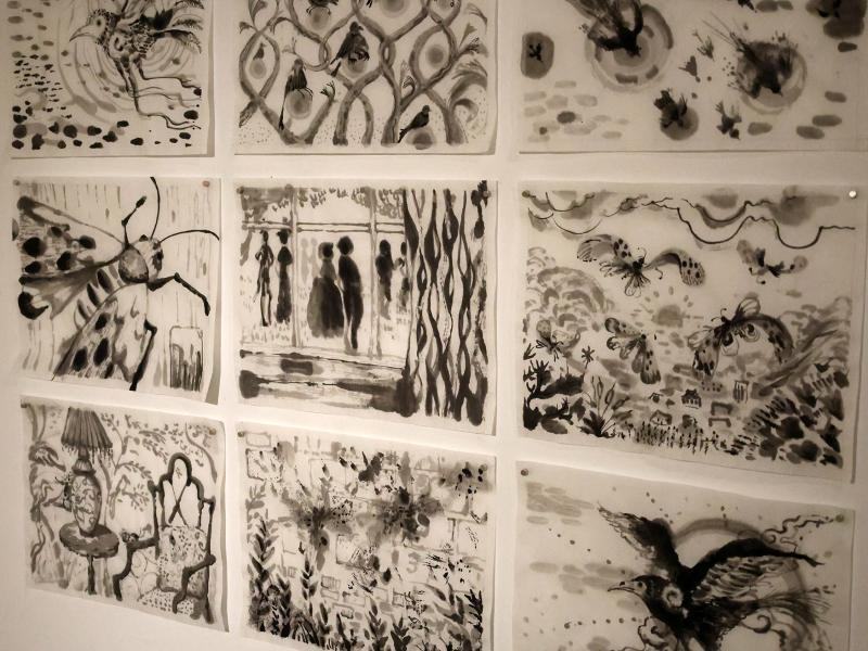 art work displayed at the Llewellyn Art Gallery