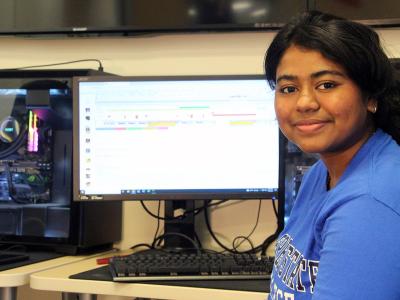 Soumya came a long way to Alfred State and all of her experiences have added up and developed her career path.