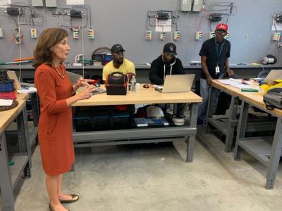 Lt. Gov. Hochul at Northland
