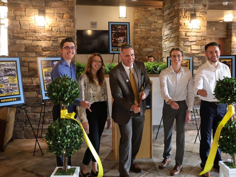 Ribbon cutting for MacKenzie