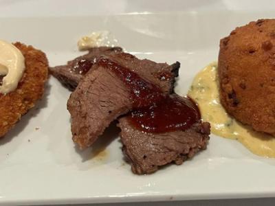 appetizers on a plate