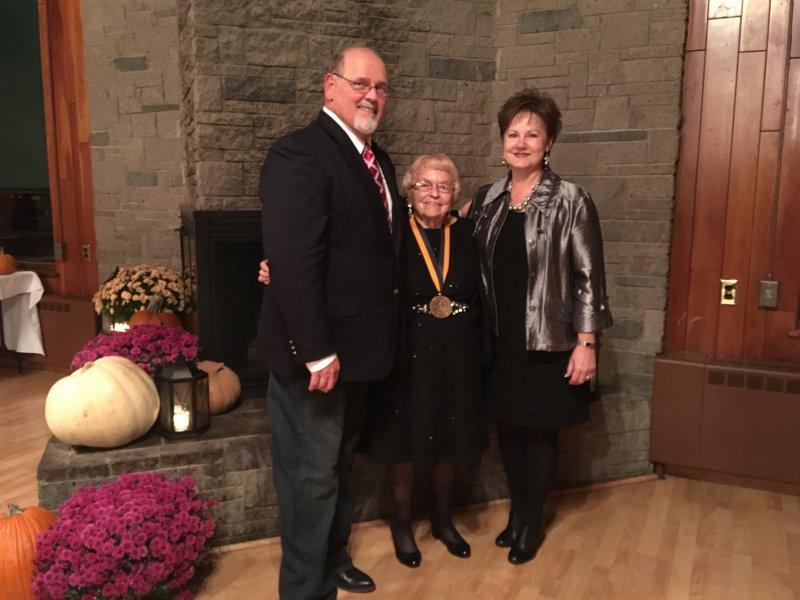 Mary Huntington awarded