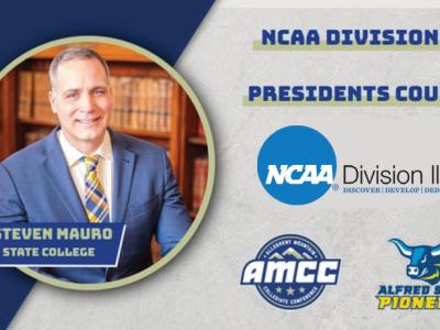 Dr. Steven Mauro has been named to the NCAA Division III Presidents Council