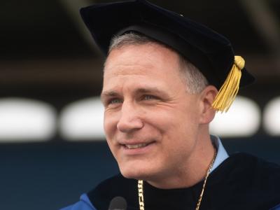 Presidential Inauguration Festivities for Dr. Steven Mauro will be a celebration of Pioneer Pride, Purpose, and Promise on October 20.