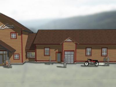 Motorcycle Power Sports Rendering