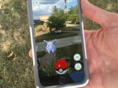 Phone with Poke at ASC