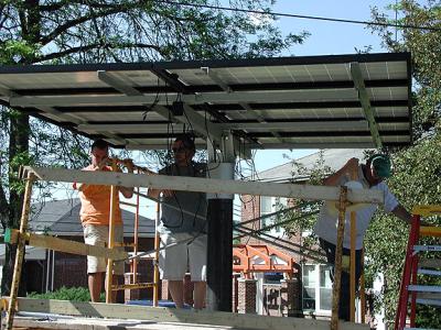 Photovolataic  system install 082