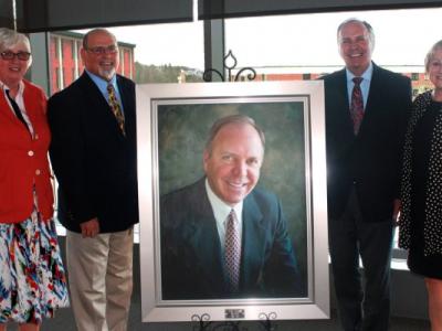 President Anderson portrait unveiling 2