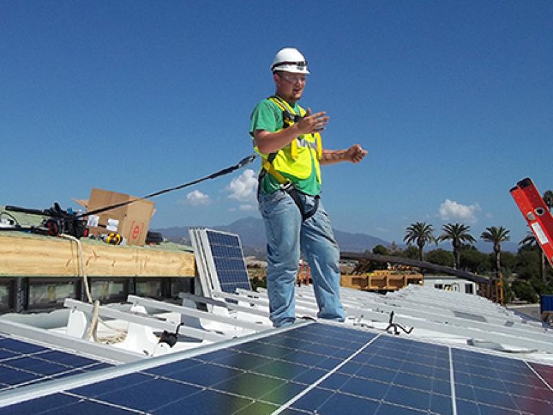 Ryan Kozlowski at Solar Decathlon
