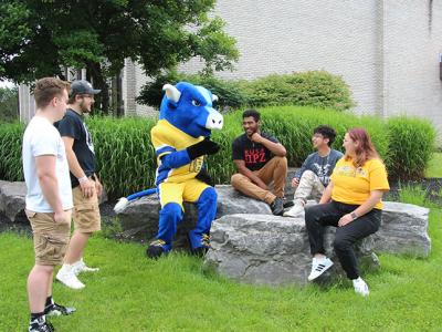 Sept 2021 Big Blue and Students