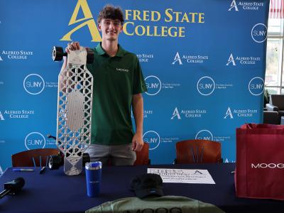student at signing day
