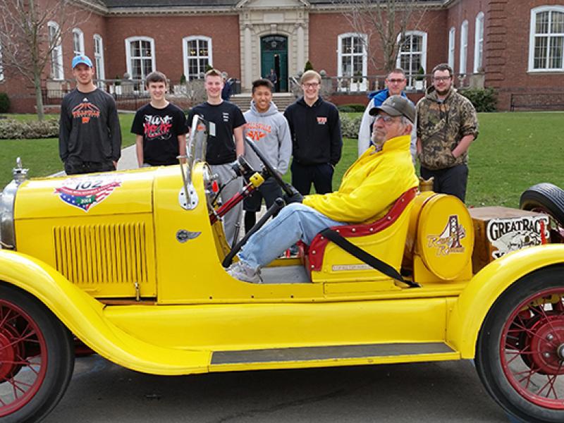 Speedster and Wellsville library