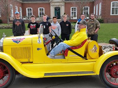 Speedster and Wellsville library