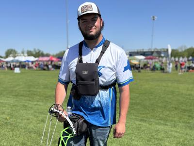 Brandon Stanton at National Archery Championships