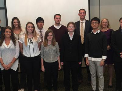 Students at FPA meeting October 2016