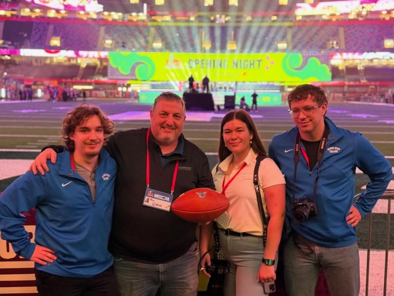 ASC students at the Super Bowl