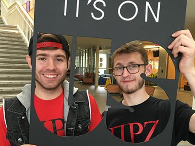 Tyler Ribble and Adam Johnson