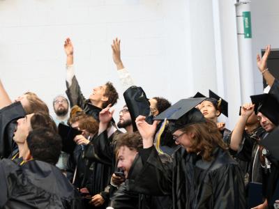 Alfred State graduates celebrate at the 2025 Northland campus Commencement ceremony