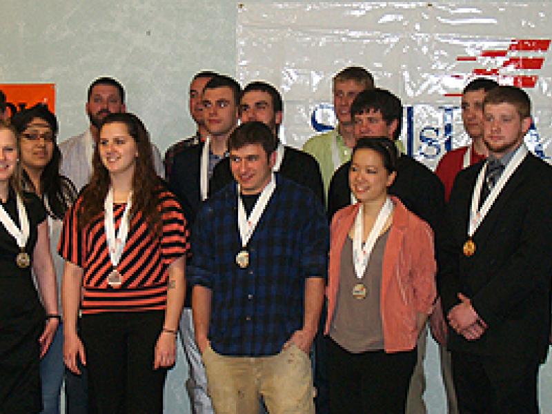 press-Postsecondary SkillsUSA winners P4062690