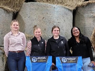 Top performers at the Showmanship Show