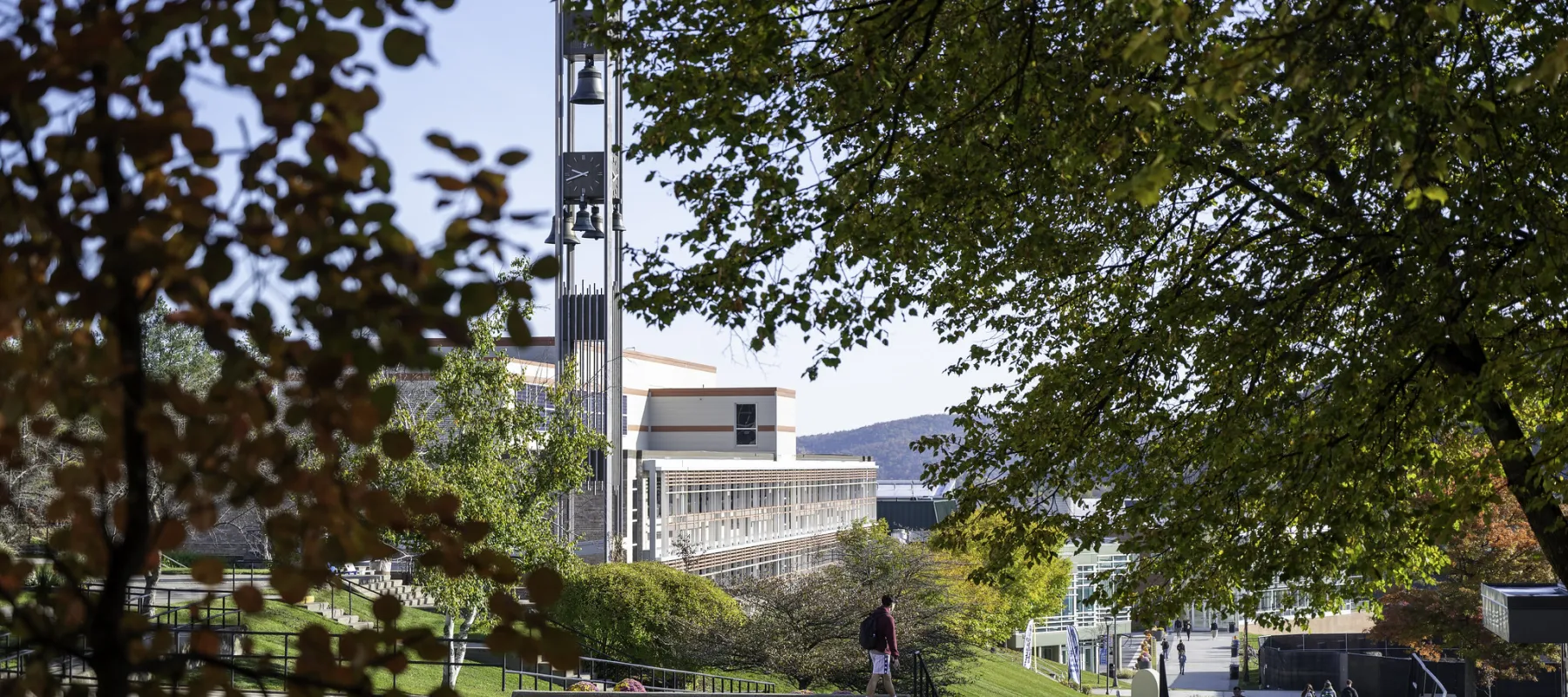 A scenic shot of Alfred State College.