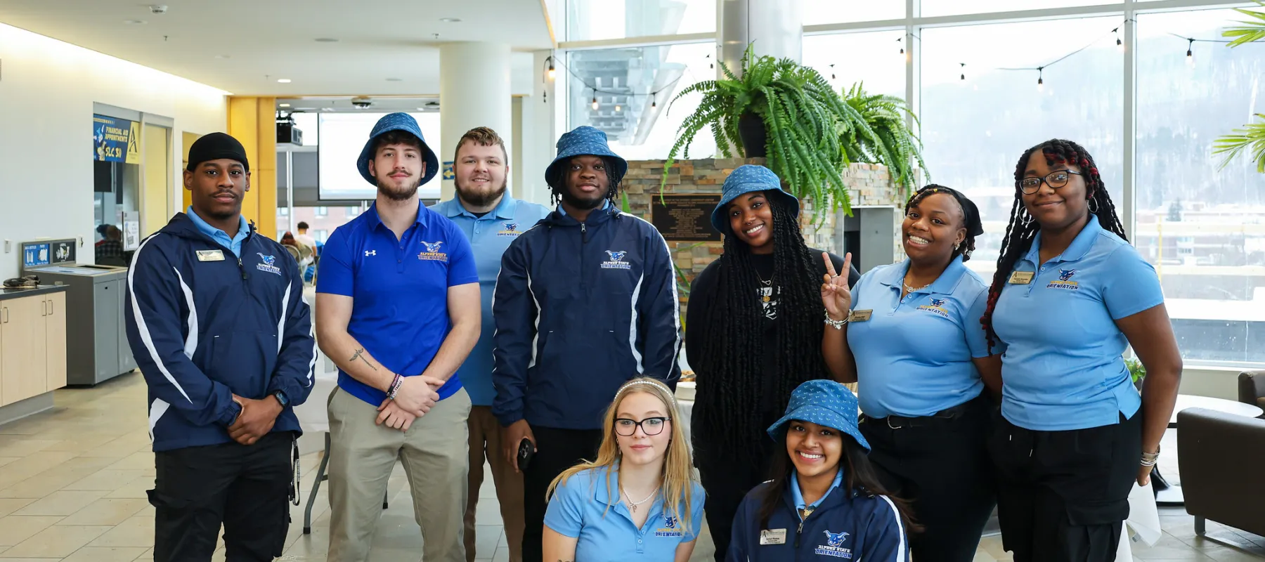 Orientation leaders at Alfred State